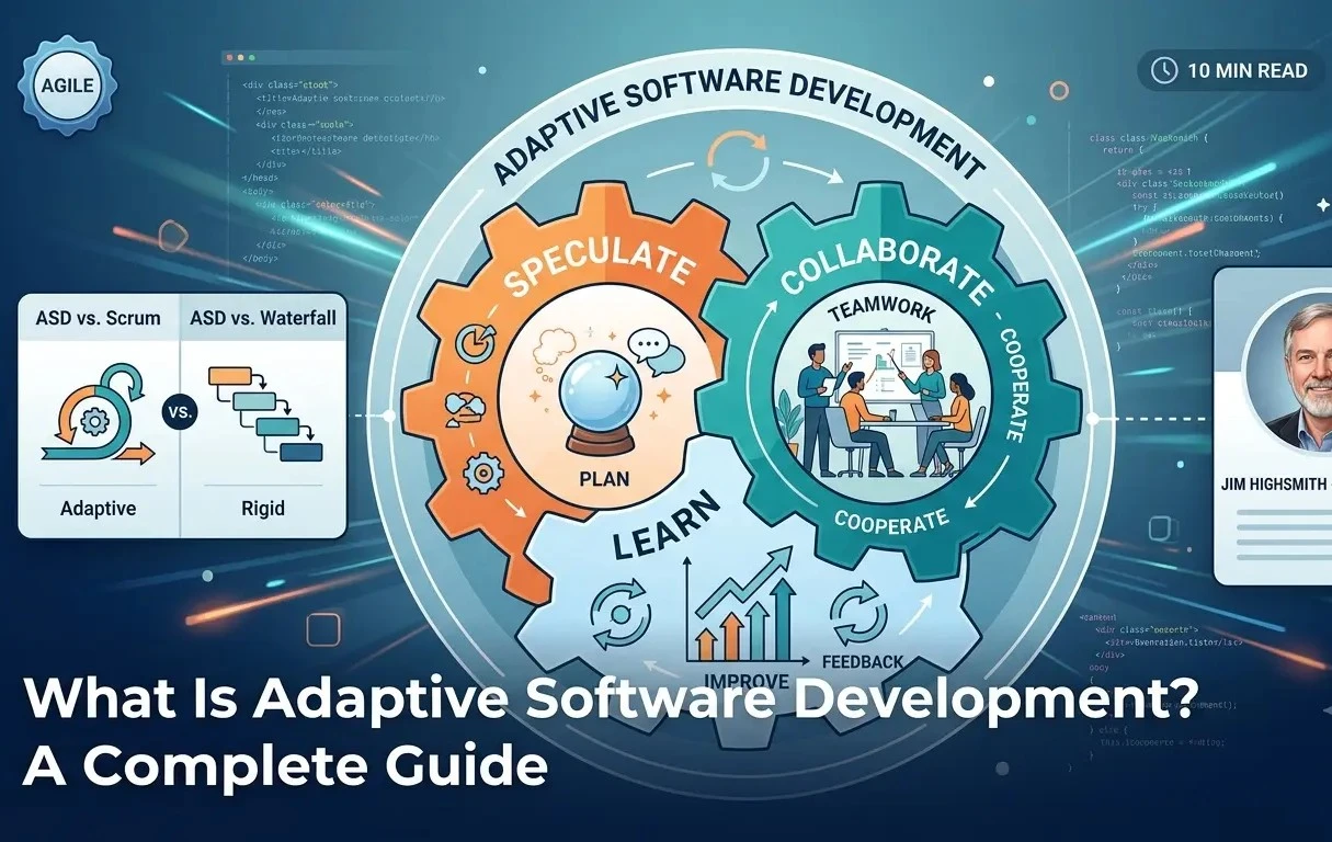 What Is Adaptive Software Development? Speculate, Collaborate, Learn cycle explained