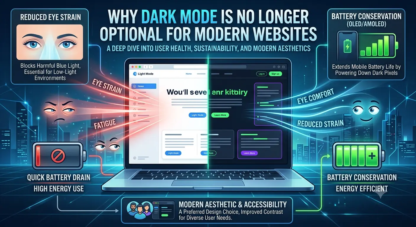 Dark mode design